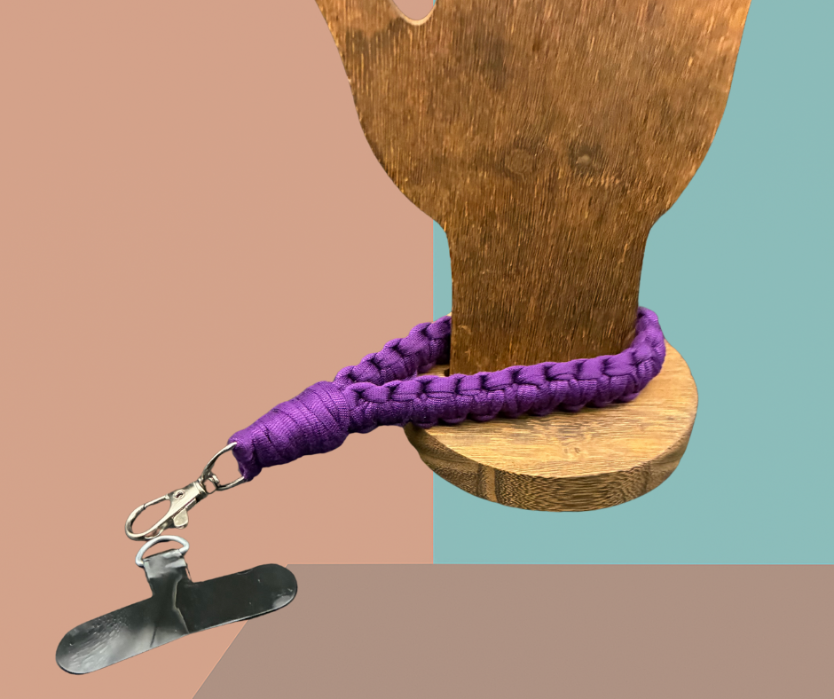 Dark Purple Handmade Linklet