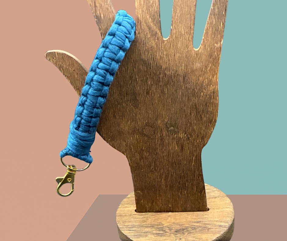 Teal Blue Handmade Linklet