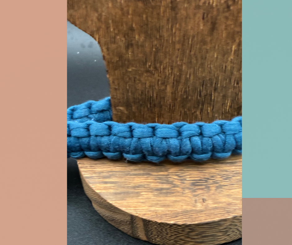Teal Blue Handmade Linklet