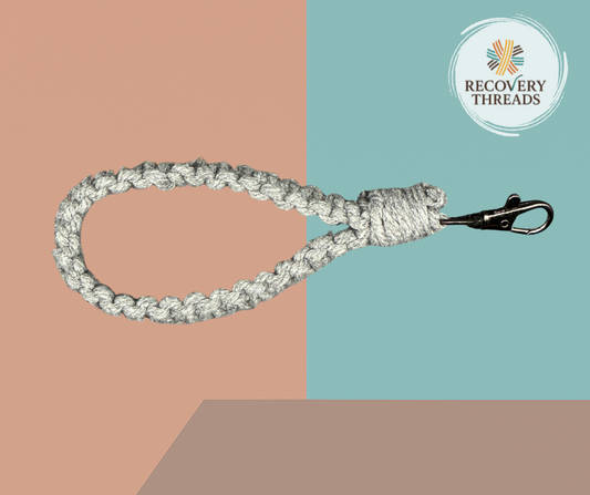 The Linklet | Macrame Keychain Wristlet