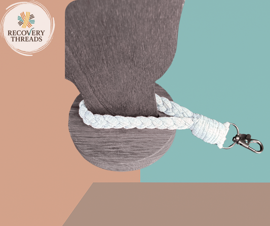 The Linklet | Macrame Keychain Wristlet