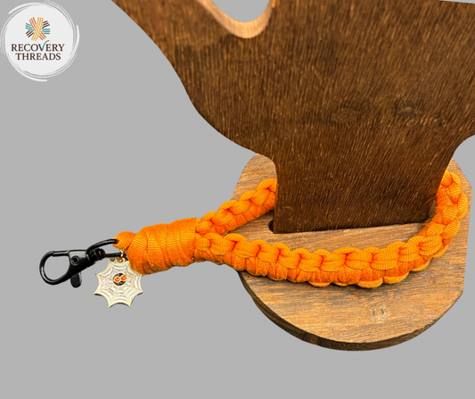 Special Edition Halloween 🎃 -The Linklet | Macrame Keychain Wristlet