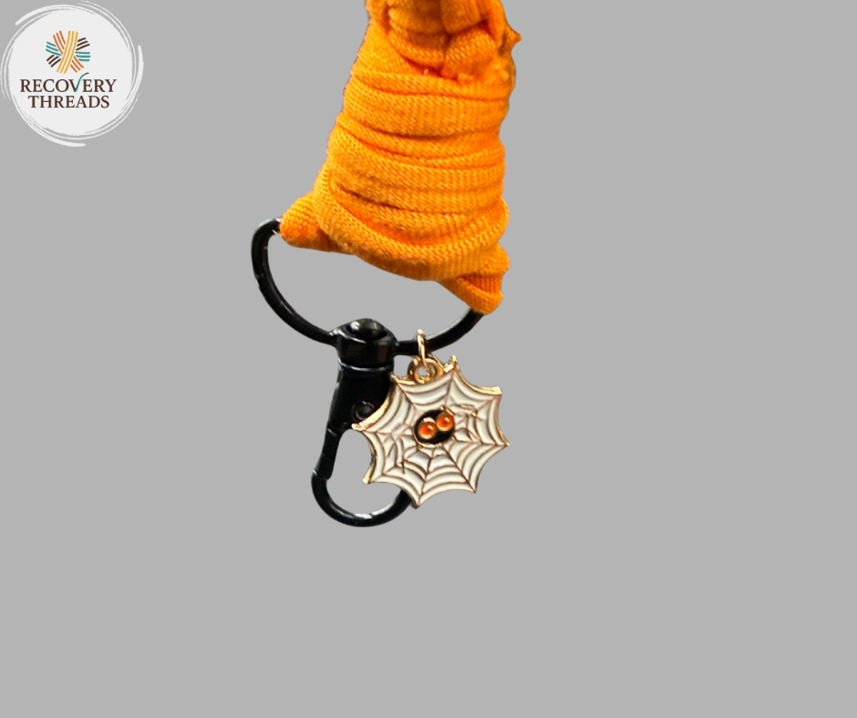 Special Edition Halloween 🎃 -The Linklet | Macrame Keychain Wristlet
